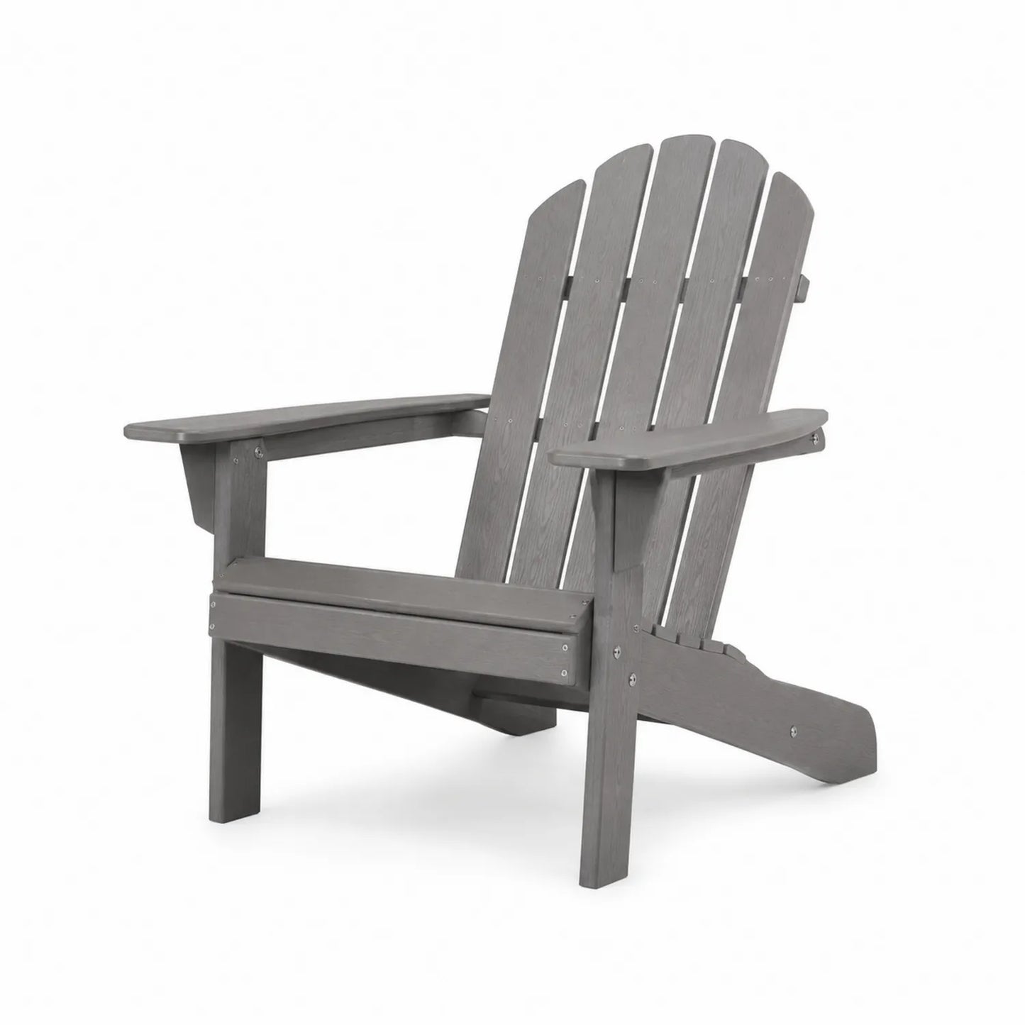 Chaise Adirondack en bois gris