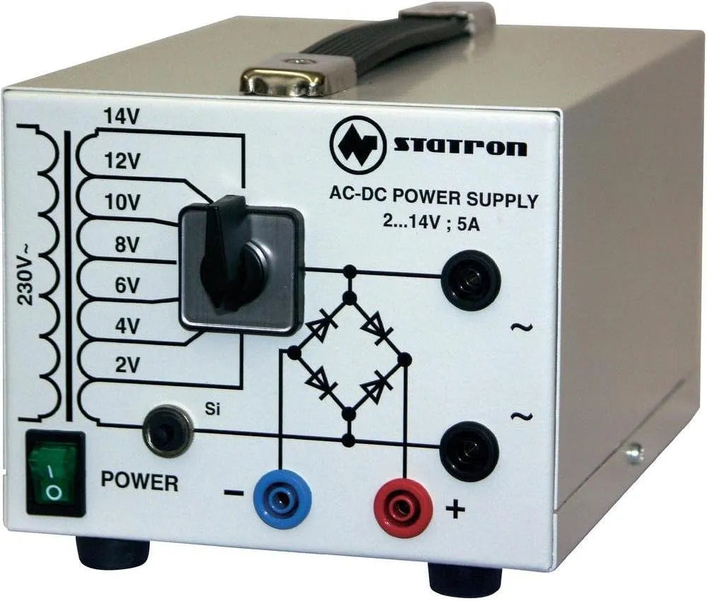 Alimentation de laboratoire CC réglable et alimentation de banc, 75 W, 14 V, 5 A, pour test électronique et réparation