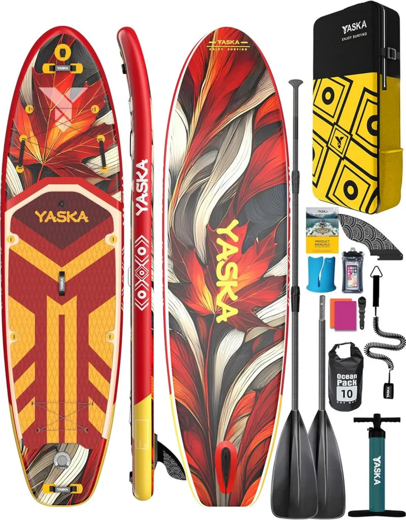 Planches de SUP Gonflables YASKA - Stabilité et Accessoires Premium pour Adultes