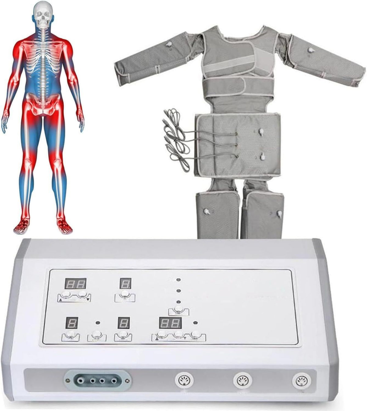 Bottes de pressothérapie - massage par compression d'air