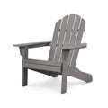Chaise Adirondack en bois gris