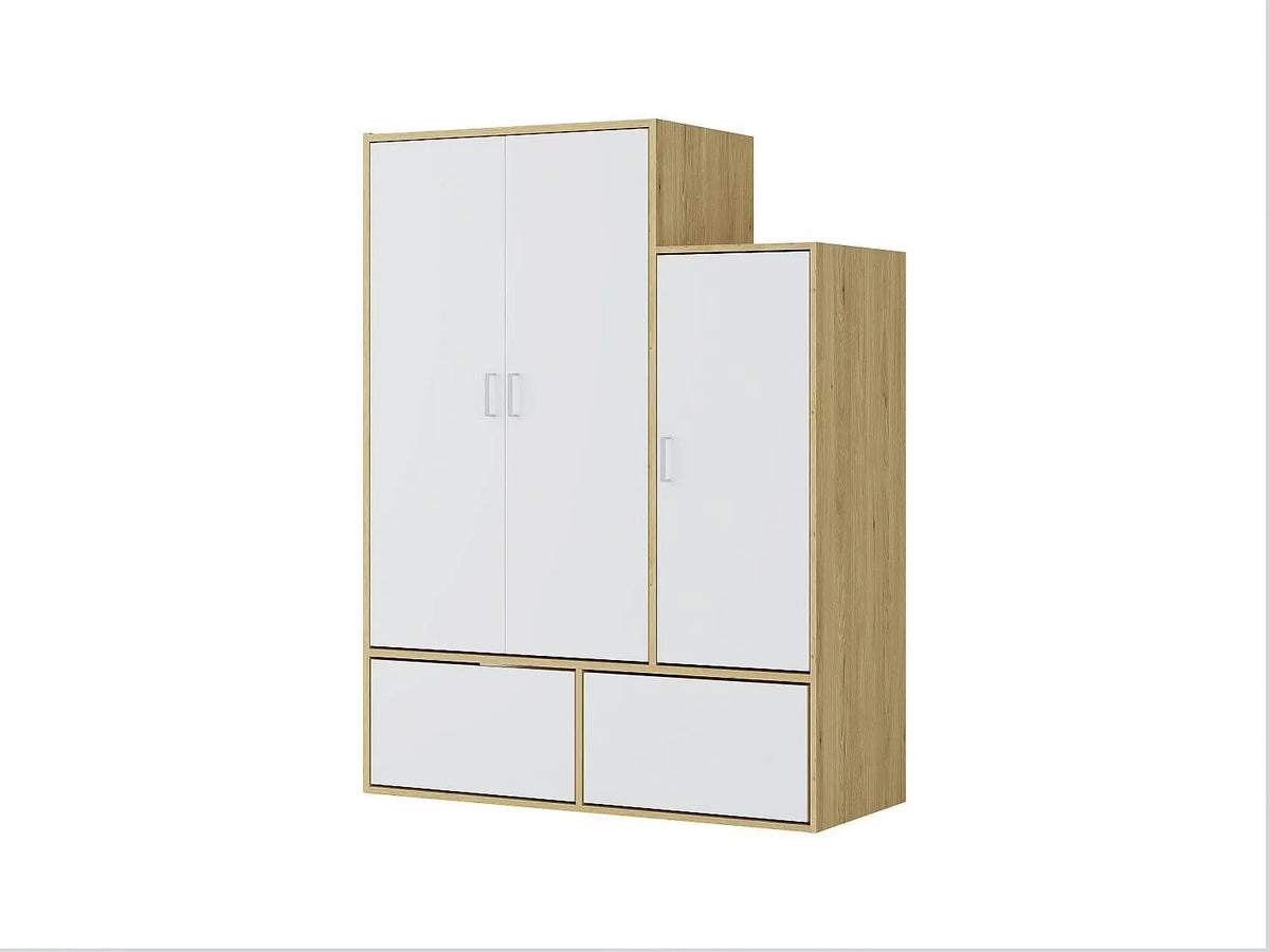 Vente-unique: NYVELA, 3 Portes, blanc