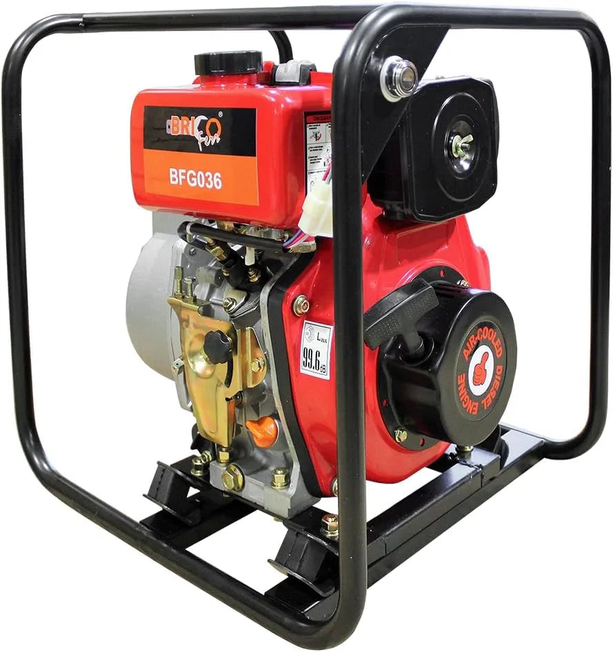 Bricoferr BFG036 Motopompe thermique et pompe à eau pour irrigation