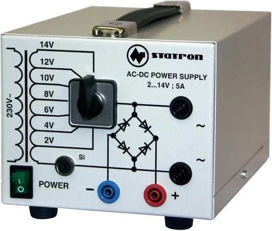 Alimentation de laboratoire CC réglable et alimentation de banc, 75 W, 14 V, 5 A, pour test électronique et réparation