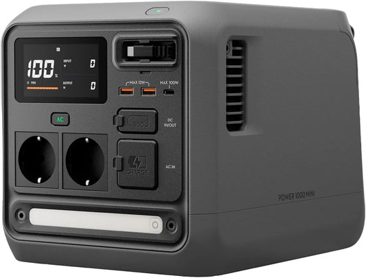 Station électrique portable et générateur solaire, 1008 Wh, 000 W, pour camping et camping-car