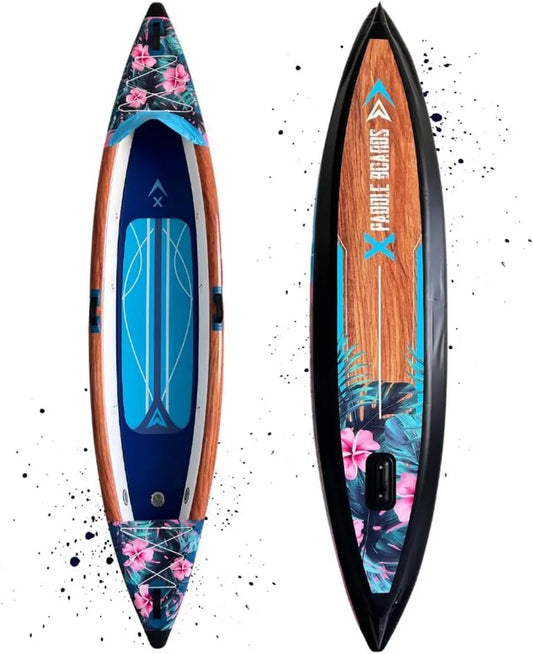 Kayak Gonflable 1 Place Dropstitch 366 x 75 x 42 cm K-Hawaii