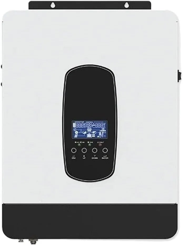 Onduleur solaire hybride et convertisseur-chargeur MPPT, alimentation solaire, 3KW, 1.8KW, 12V, 24V, avec régulateur MPPT