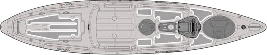 Système de Silence pour Kayak Cyprinoides 130 x