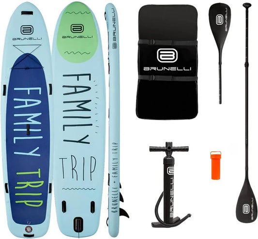 Planche de Paddle Familiale Brunelli 12.0 - Idéale pour Excursions en Famille, 365 x 86 x 15 cm