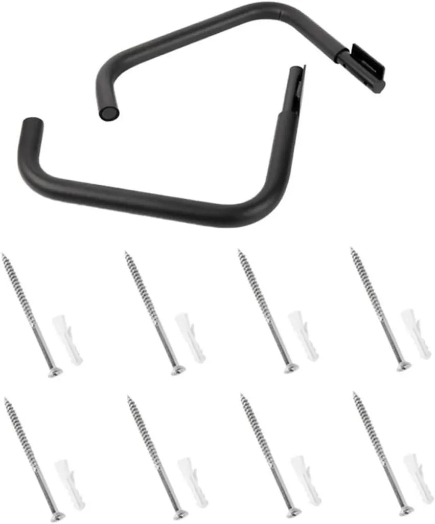 Abaodam Crochets Muraux en Aluminium pour Rangement de Kayak, Installation Facile, Idéal pour Intérieur