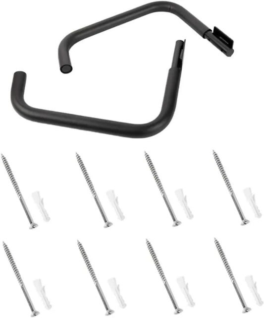 Abaodam Crochets Muraux en Aluminium pour Rangement de Kayak, Installation Facile, Idéal pour Intérieur