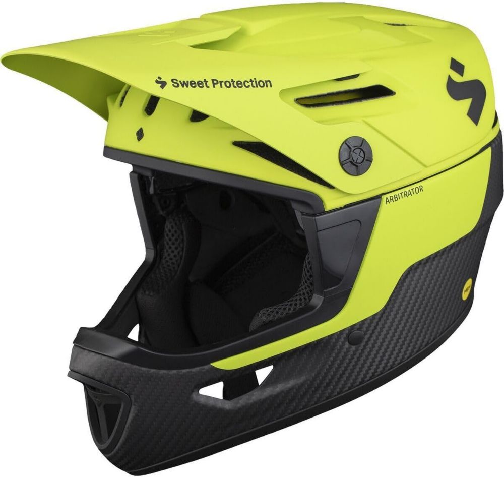 Casque VTT Sweet Protection Arbitrator MIPS Jaune Mat Taille M-L