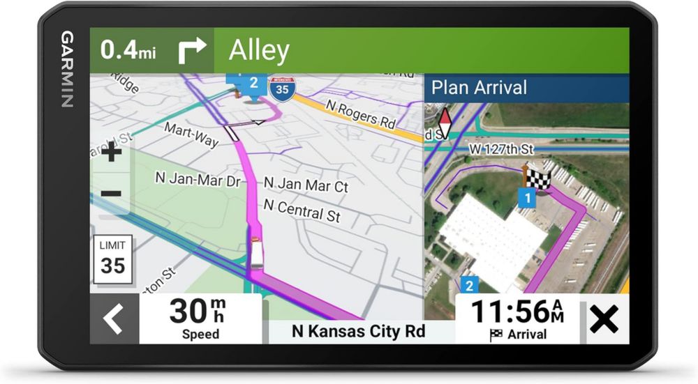 Garmin Dēzl LGV 710 – GPS pour Camions Lourds