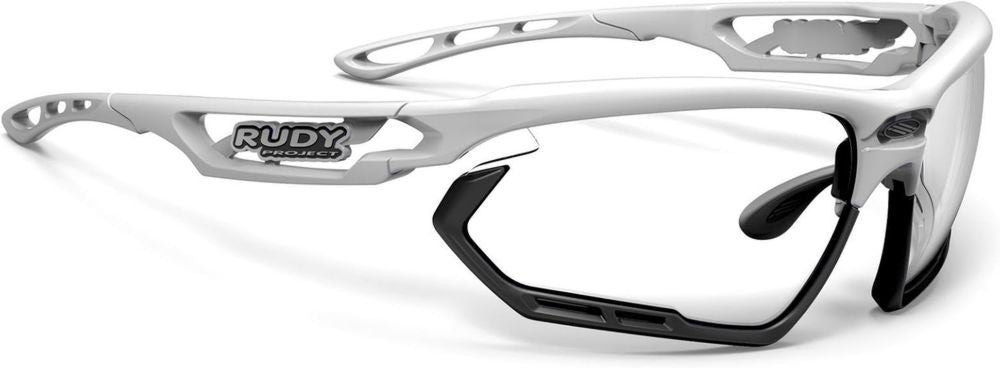 Rudy Project Fotonyk Lunettes Cyclisme Photochromiques Blanc-Noir