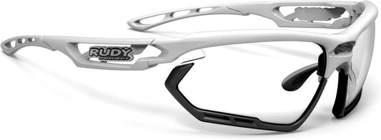 Rudy Project Fotonyk Lunettes Cyclisme Photochromiques Blanc-Noir