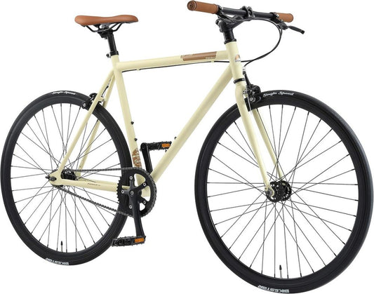 BIKESTAR Vélocity 28 Pouces - Vélo Urbain Fixie Monovitesse Cadre 53 cm
