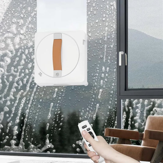 Robot lave-vitres intelligent 2500 PA, 3 modes, usage domestique et professionnel