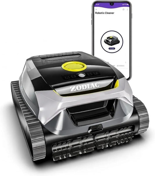 Robot de Piscine Sans Fil Zodiac Lite avec Batterie Lithium, Nettoyage Complet et Double Filtration, Autonomie de 3 Heures