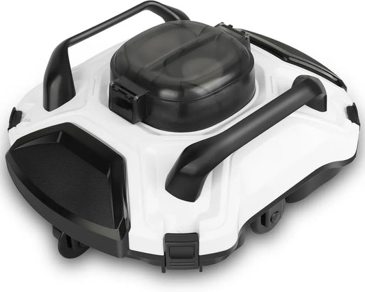 Nettoyeur de Piscine Intelligent, Double Moteur, 5000mAh, Filtration 200μm, IPX8, Autonomie 110min, Pour Piscines ≤85m²