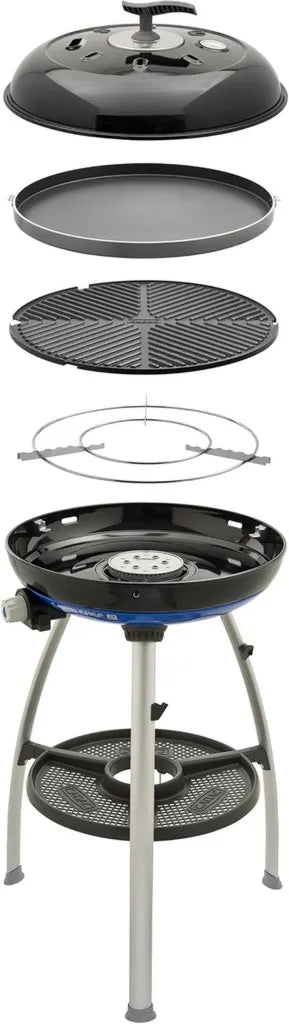 Ensemble Barbecue Gaz CADAC Carri Chef 50 avec Poêle à Paella et Thermomètre