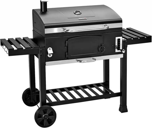 Grand Barbecue Charbon TAINO HERO XXL avec Roulettes