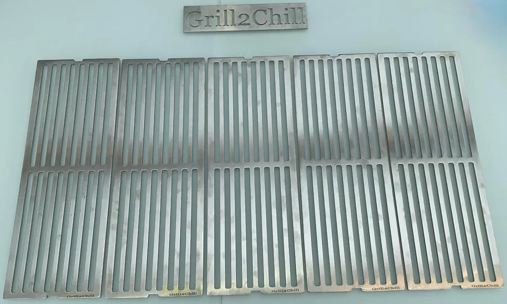 Grille en acier inoxydable pour barbecue compatible OUTDOORCHEF et LANDMANN