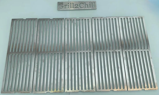 Grille en acier inoxydable pour barbecue compatible OUTDOORCHEF et LANDMANN