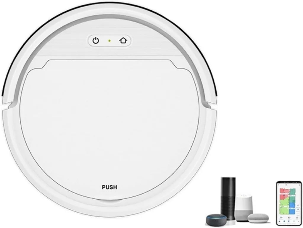 Aspirateur Robot Dieffematic JQX avec Planification Intelligente et Nettoyage Automatique - Couleur : Robot P1, Taille : AU