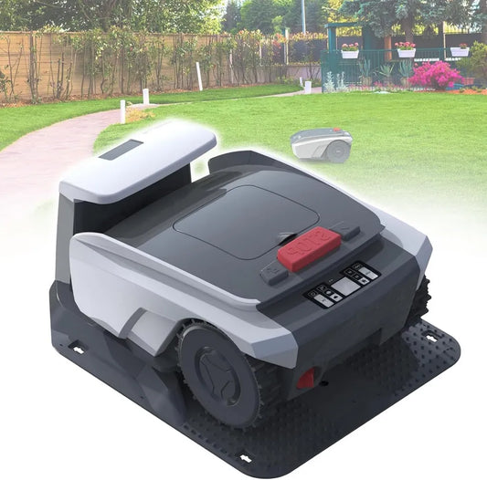 Tondeuse Robotique Automatique 1500 m² avec Contrôle App et Station de Recharge, 220V