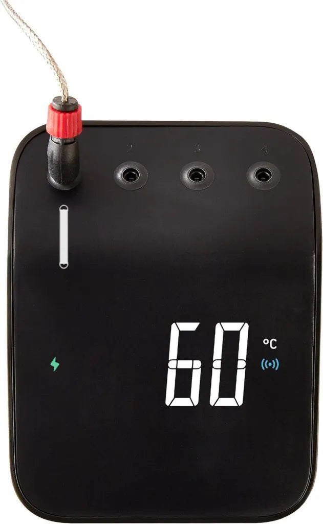 Weber Connect Smart Hub de Barbecue avec Application, Wi-Fi & Bluetooth, Écran LED, Batterie Longue Durée, 4 Sondes Incluses