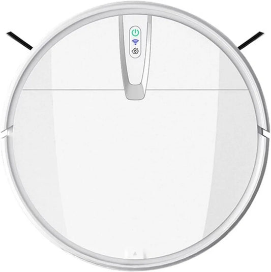 DieffematicJQX Robot Aspirateur Intelligent avec Navigation et Aspiration Auto - Blanc