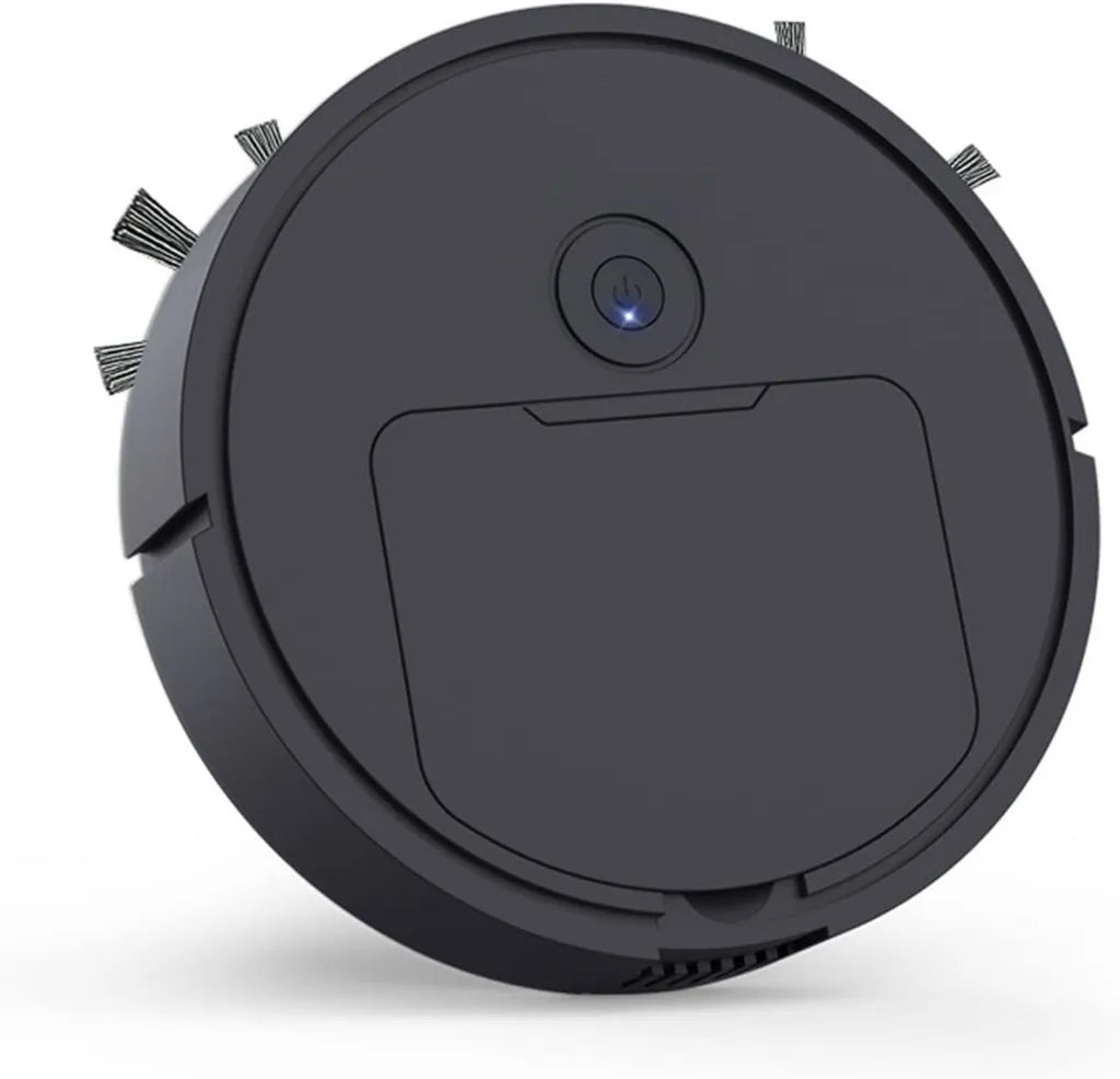 DieffematicJQX Aspirateur Robot 3-en-1 Intelligent pour Animaux et Sols Durs, Tapis - Jaune