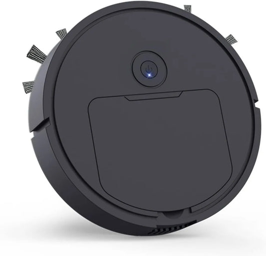 DieffematicJQX Aspirateur Robot 3-en-1 Intelligent pour Animaux et Sols Durs, Tapis - Jaune