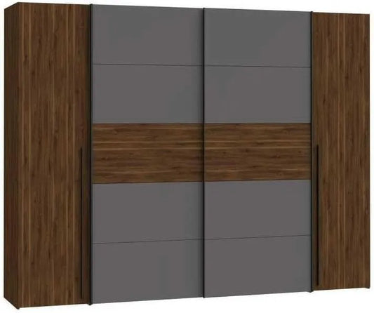 Armoire de rangement — 270.3 × 210.5 × 61.2cm, gris