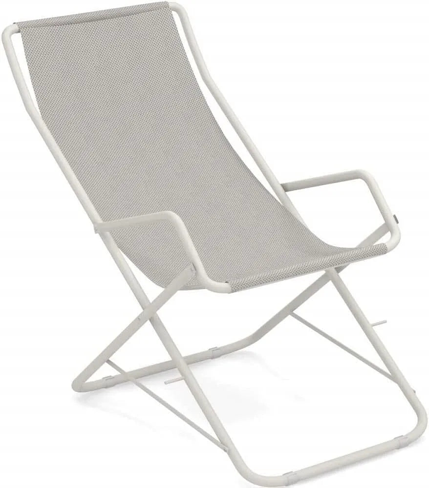 Chaise: revêtement en tissu, 23 cm, blanc