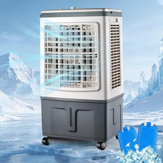 Climatiseur, 30 L, industriel, 2 Accumulateurs de Froid pour Maison