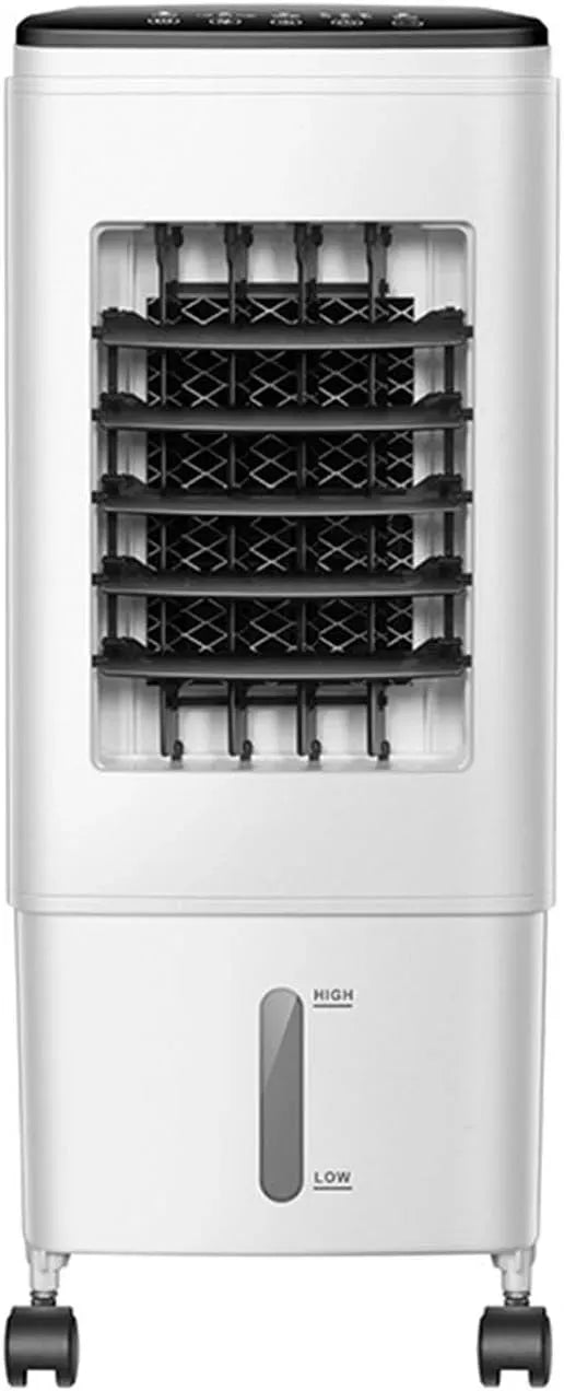 Climatiseur, 6 L, portable, tactile, 3 vitesses, grand réservoir, Portable pied rafraichisseur d'air, écran tactile