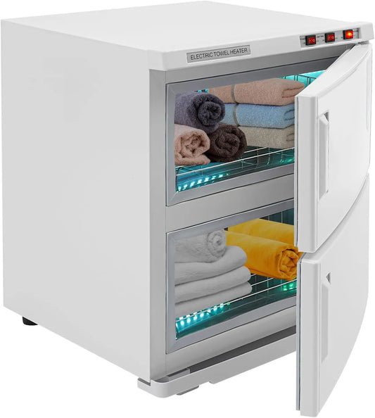 stérilisateur, armoire, appareil électrique de stérilisation, 50 L, fonction chauffante, blanc, pour hôtel