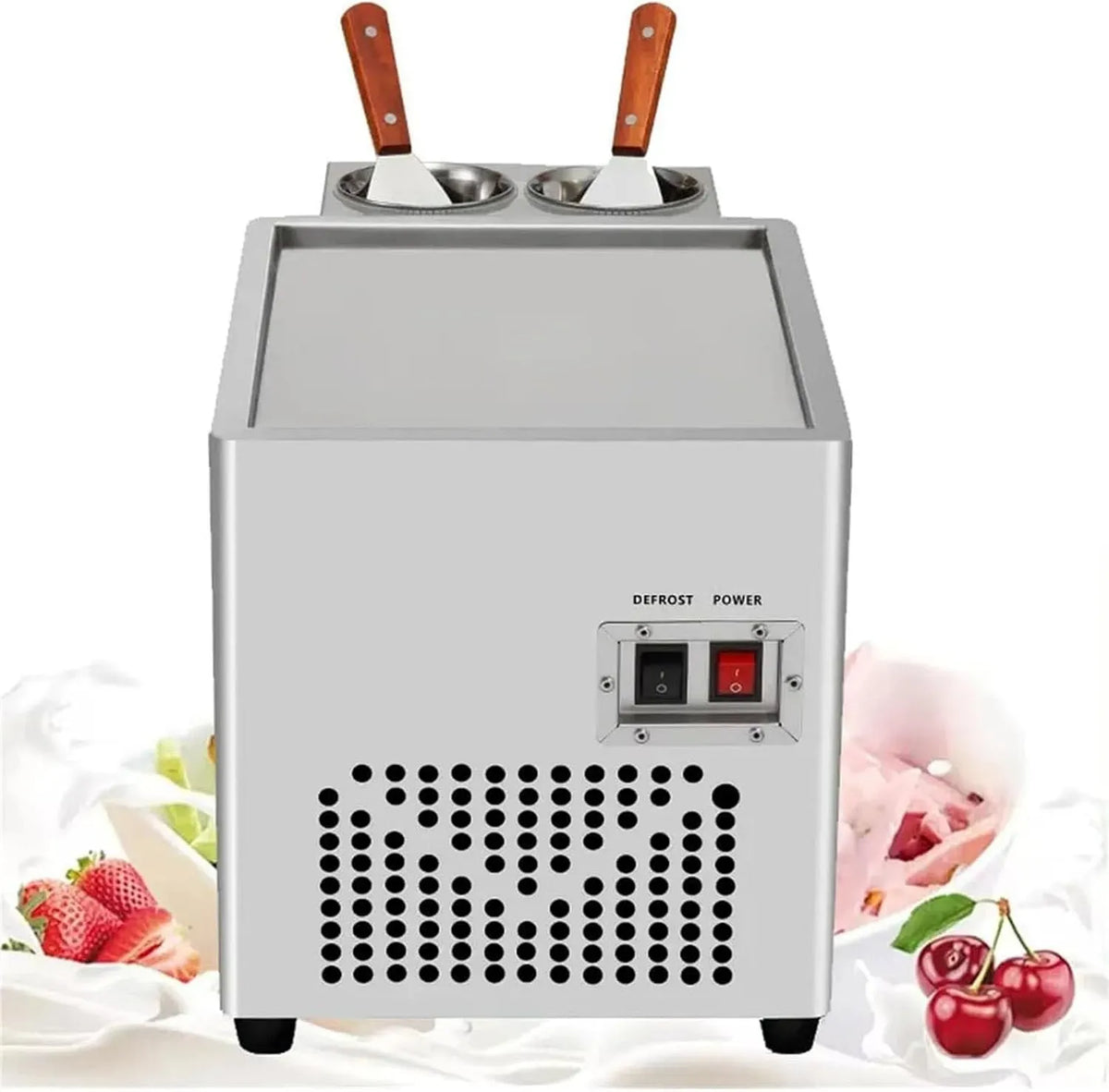 Machine à CrèMe, professionnel, RayGenius Machine à CrèMe GlacéE Frite Commerciale