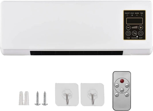 Climatiseur, installation murale, chauffage et ventilateur, fonction de synchronisation, chauffage et refroidissement, froid et chaud