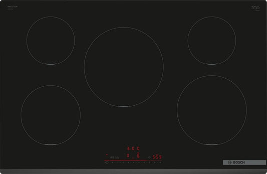 Bosch PIV831HB1E Plaque à induction, 80 cm, table de cuisson à induction, noir, Série 6