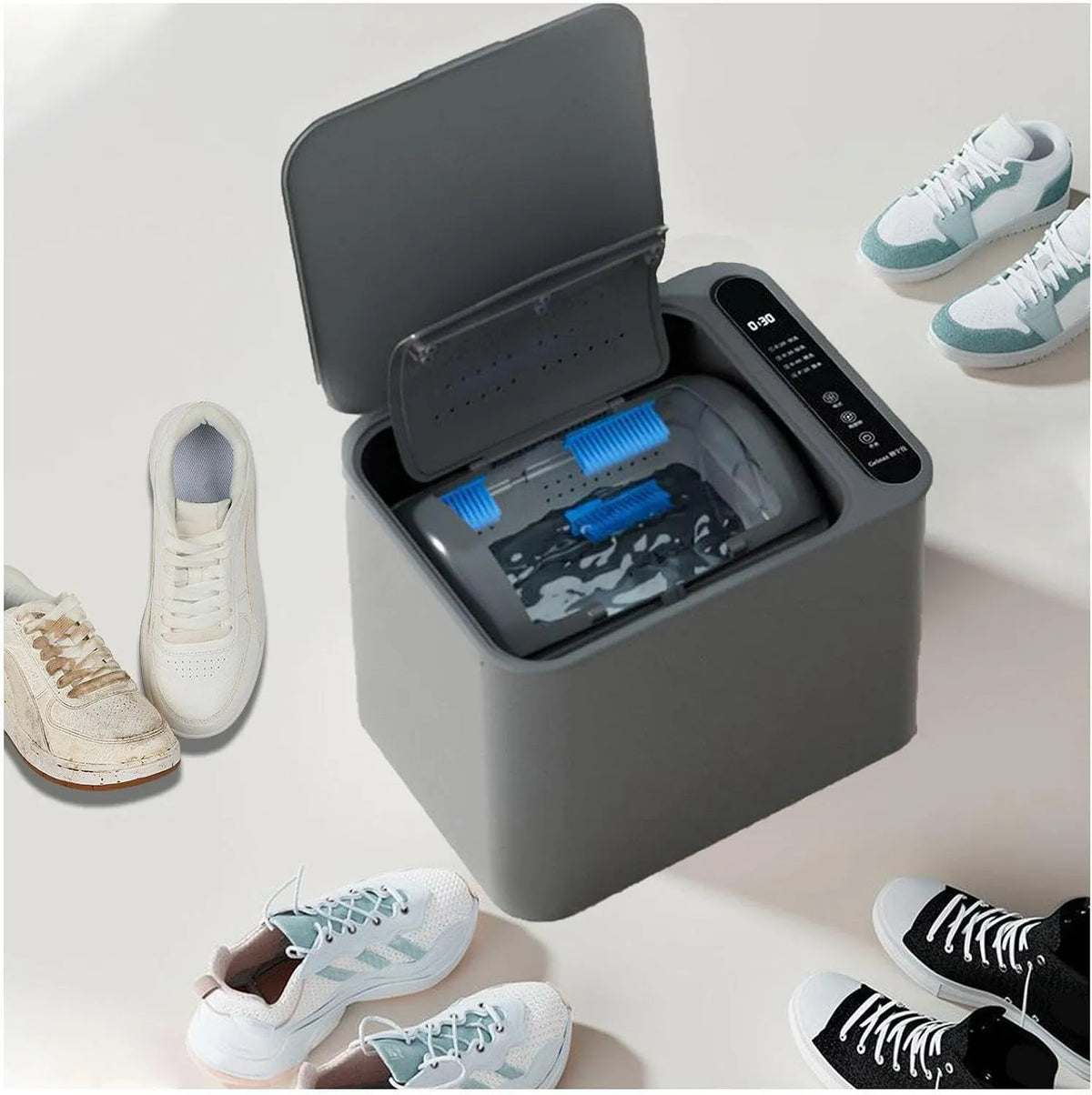 Lave-linge, portable, camping, Mini Lave Linge Semi-Automatique Machine a Laver Camping pour Dortoir Appartement Camping