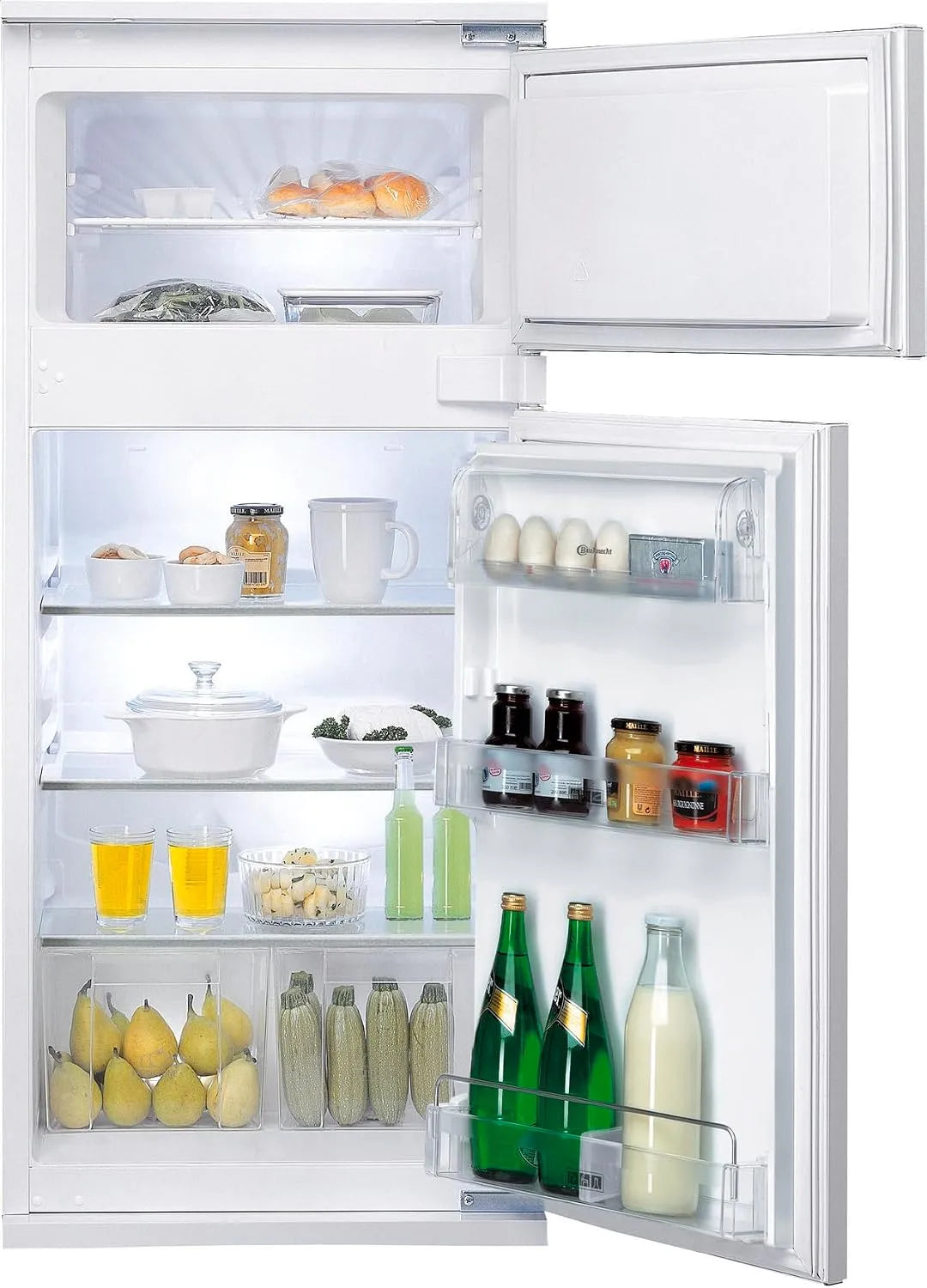 Bauknecht 12S2 Congélateur, 173 L, 36 dB, classe énergétique E, éclairage LED, silencieux, 2 zones de température, armoire congélateur, Bauknecht KDI