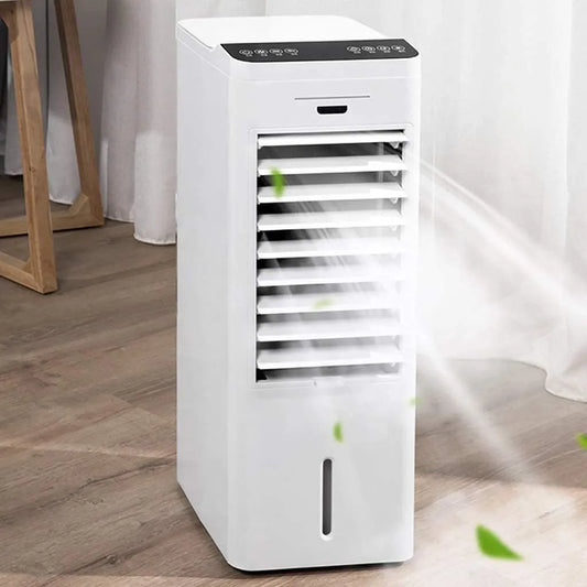 Climatiseur, portable, minuteur, 3 vitesses, blanc, 3 En 1: Ventilateur, Télécommande