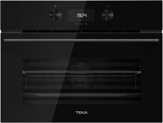 Micro-ondes, 45 cm, 11 programmes, tactile, noir, système de nettoyage HydroClean ECO, Touch Control, HLC 8440 C, 3 verres, 11 fonctions de cuisson