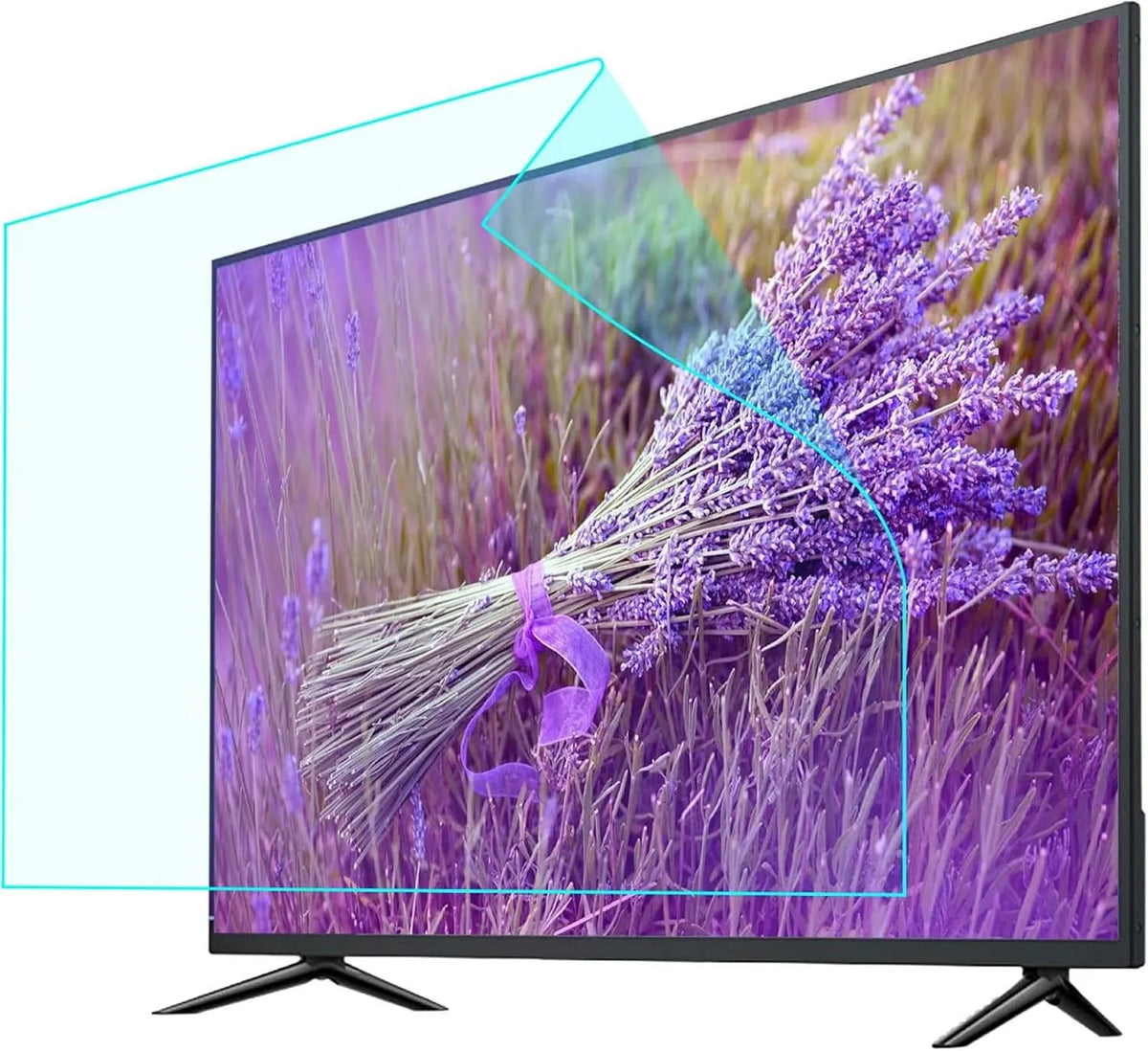 Smart TV x616mm, 50 pouces, 1101 x 620 mm, 1101 × 620, téléviseur, 4K UHD, QLED, OLED, HDTV, écran LCD, Film Mat pour écran LED LCD, Protection