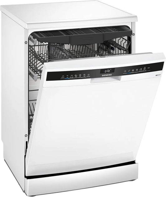 Siemens iQ300 SN23HW02ME Lave-vaisselle, 42 dB, pose libre, blanc, L60cm, Lave-vaisselle pose libre SIEMENS SN23HW02ME iQ300-14 couverts - Induction