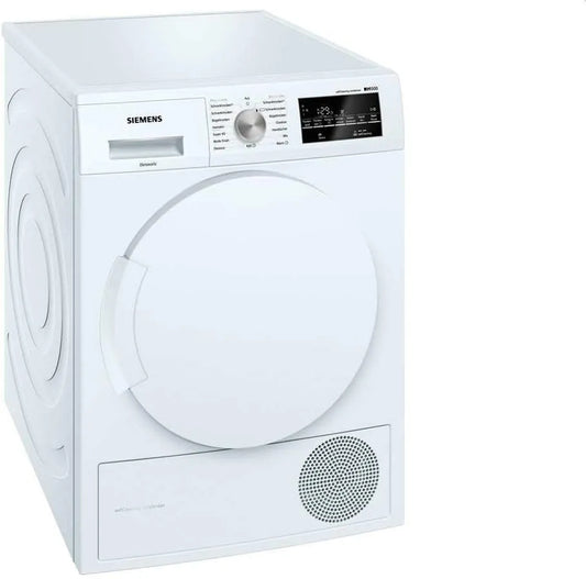 Siemens iQ500 WT43W460 Sèche-linge, 7 kg, blanc, Sèche-linge à pompe à chaleur Siemens WT43W460 iQ500 - A++ - 7 kg - Blanc - Grand écran avec