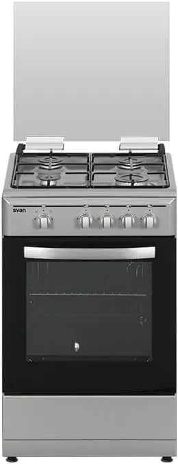 Cuisinière avec four, 55 L, Svan Skg4500x, gril, acier inoxydable