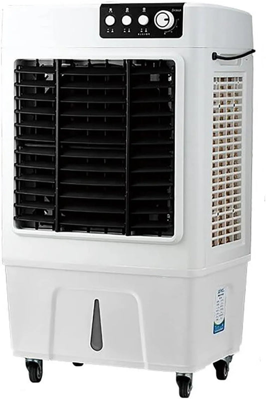 Climatiseur 30, 40L, 90x50x36cm, 40 L, industriel, 3 vitesses, oscillation, grand réservoir, pour Espaces Commerciaux